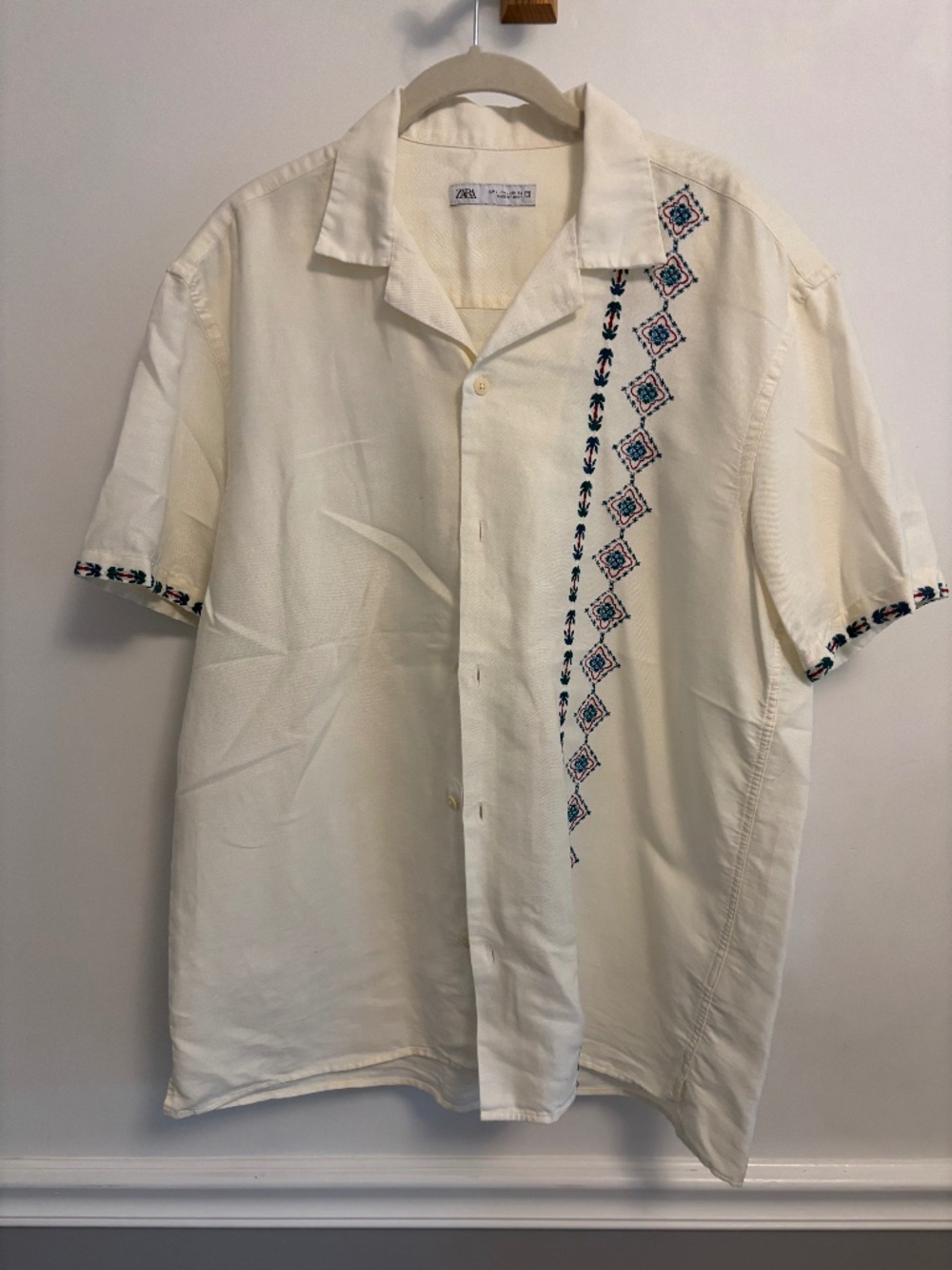 Men’s Zara linen shirt